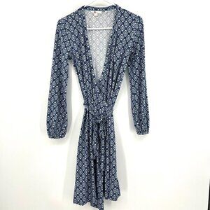Boden Elodie Jersey Wrap Dress in Blue Women's 4R